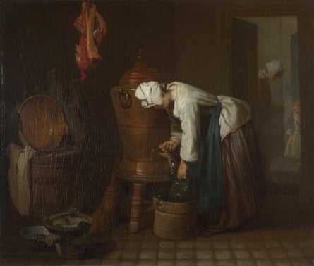 The Water Cistern (‘La Fontaine’) by Jean-Siméon Chardin, 1733 or later (possibly 1737-9)