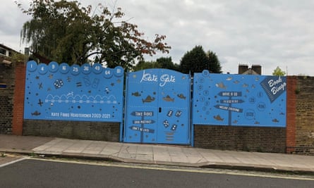 ‘Kate Gate’ at Eleanor Palmer school in Kentish Town.