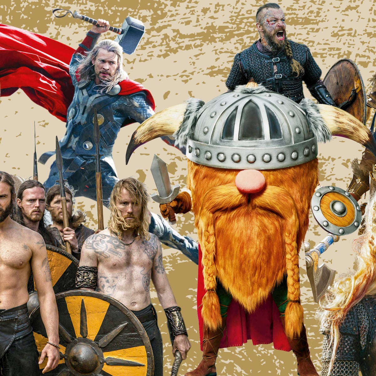 Thrills and gut-spills: why have Vikings taken over pop culture