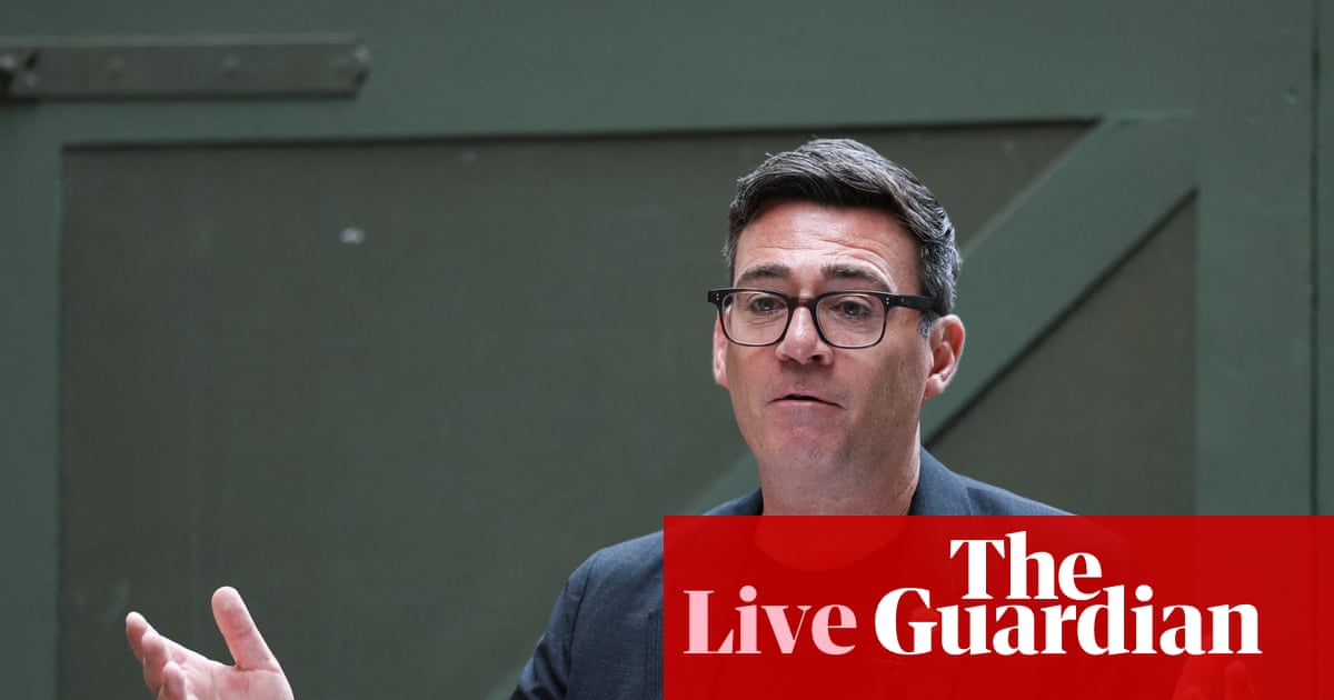 UK government borrowing costs dip and pound rises as City welcomes Burnham speech - business live