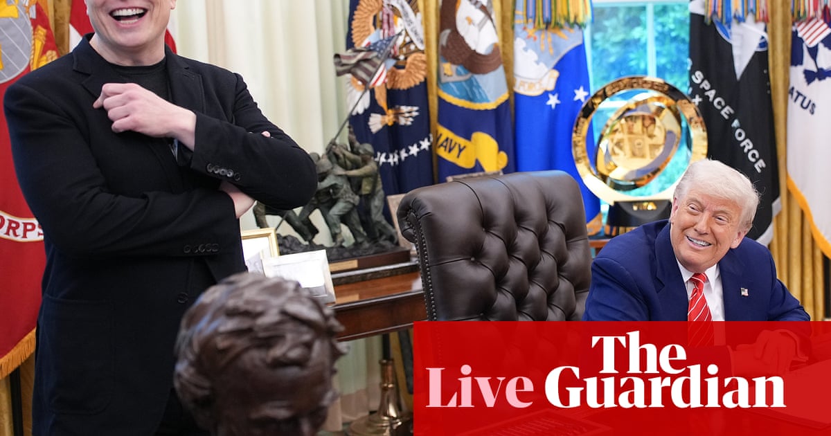 Elon Musk steps up criticism of Trump budget bill, calling it a ‘disgusting abomination’ – US politics live