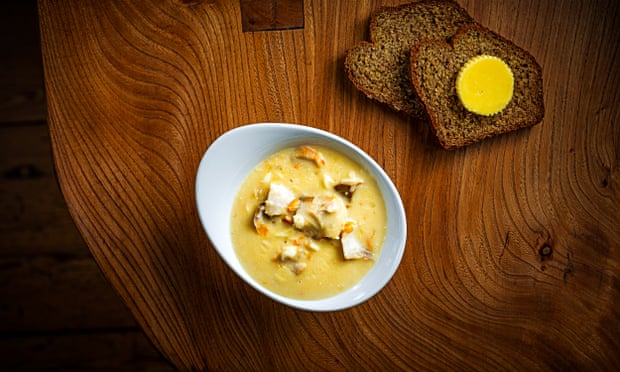 Seafood chowder at Monk’s Pub in Ballyvaughan.