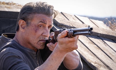 Sylvester Stallone as John Rambo in a scene from “Rambo: Last Blood.” (Yana Blajeva/Lionsgate via AP)