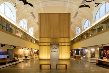 The Stone of Destiny exhibition at Perth museum.