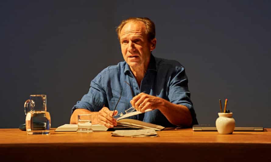 Ralph Fiennes in the Bridge Theatre production of Beat the Devil