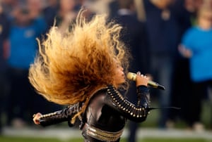 Queen Bey at the Super Bowl