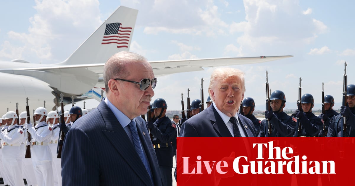 Nato leaders meet in Turkey for summit after Trump renews calls for US to take over Greenland – Europe live