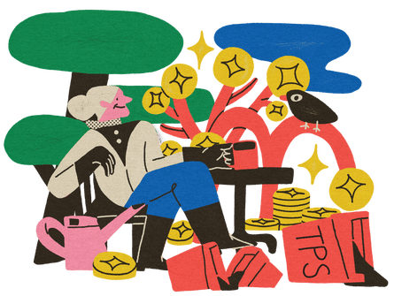 Pensions illustration