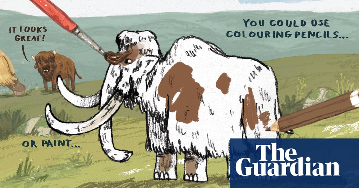 How to draw… a woolly mammoth | Children's books | The Guardian