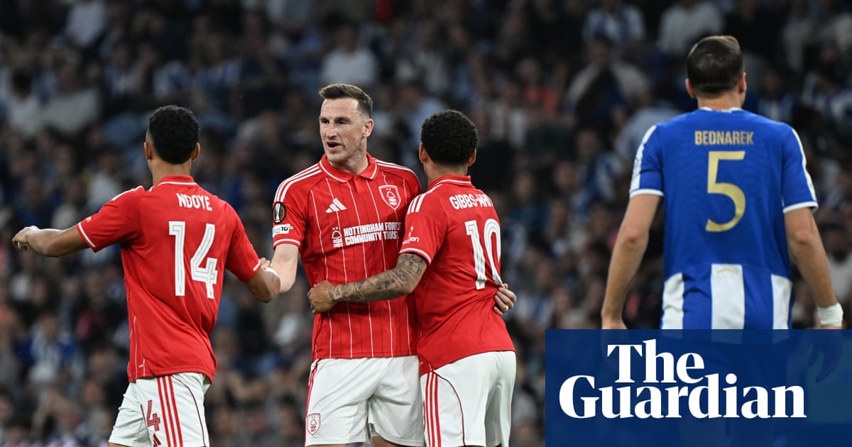 Bizarre own goal gives Nottingham Forest the edge in Europa League draw at Porto