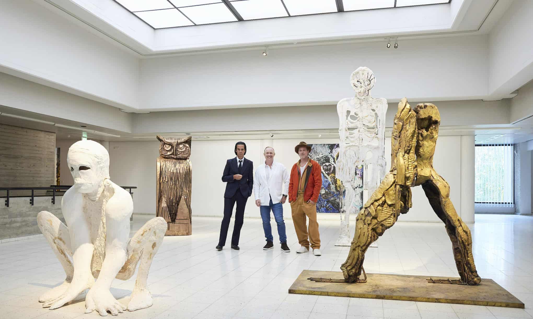 Prominent British art critic: “Brad Pitt turns out to be a very fine sculptor” (theguardian.com)