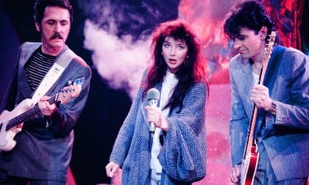 Top of the pops … Kate Bush’s 1985 hit Running Up That Hill was the fourth most streamed song in 2022, with 465 million plays.