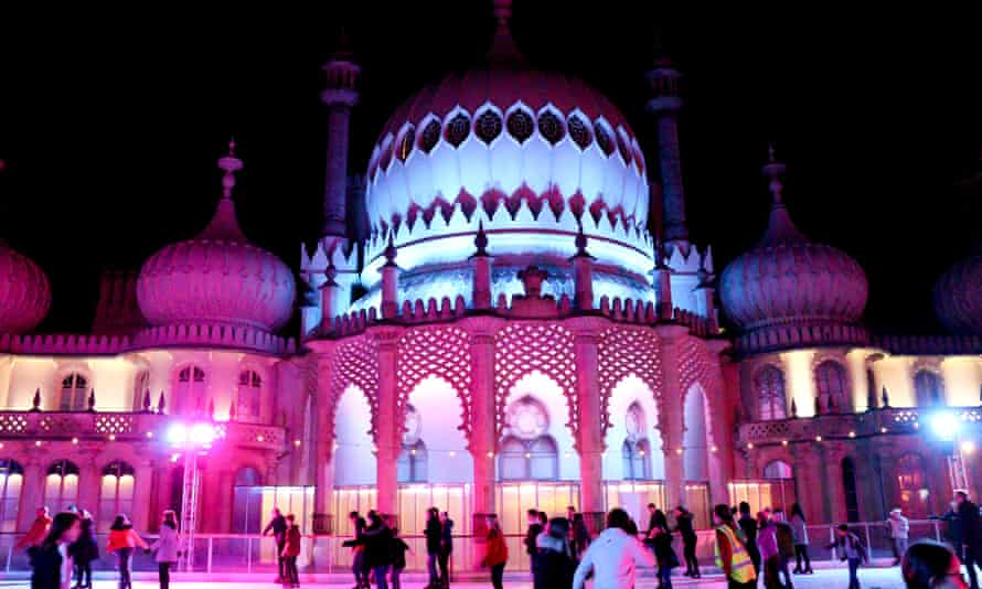 The Brighton Royal Pavilion ice rink