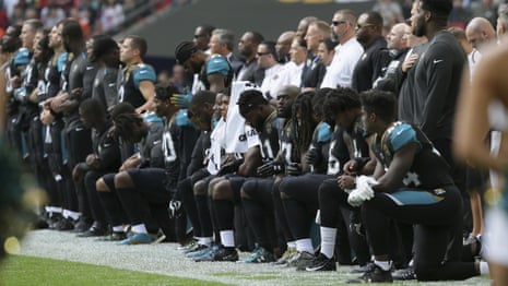 First white NFL player kneels during national anthem, joining civil rights  protest started by Colin Kaepernick, The Independent