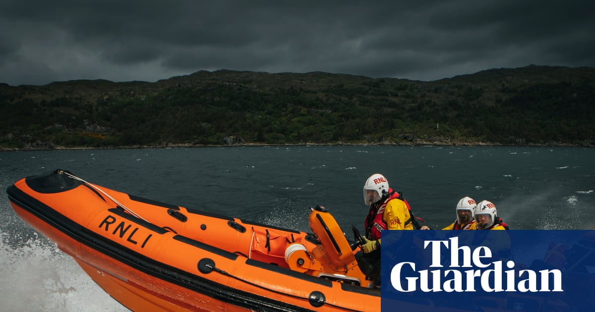 Teenager rescues two men who fell from inflatable toy boat off Isle of Skye
