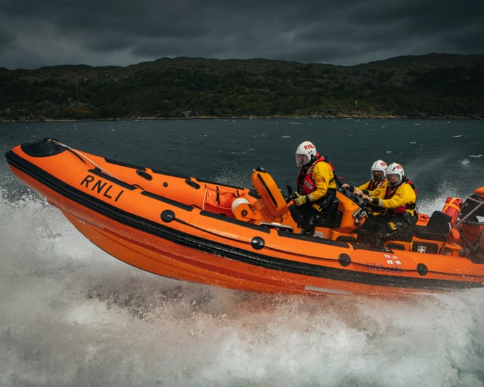 Teenager rescues two men who fell from inflatable toy boat off Isle of Skye
