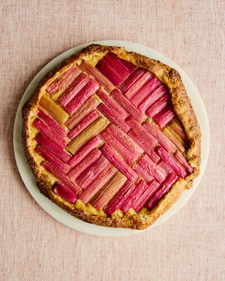 Anna Tobias’ rhubarb frangipane galette.