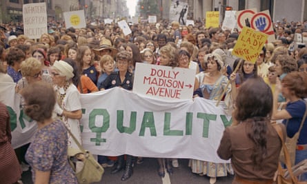 Women’s liberation rally in New York City, Aug. 26, 1971.