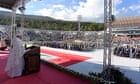 Pope Francis addresses small crowd of 3,000 at service in Georgia