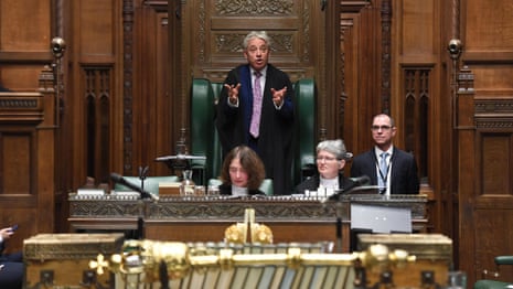 John Bercow: five memorable moments from a decade as Speaker – video 