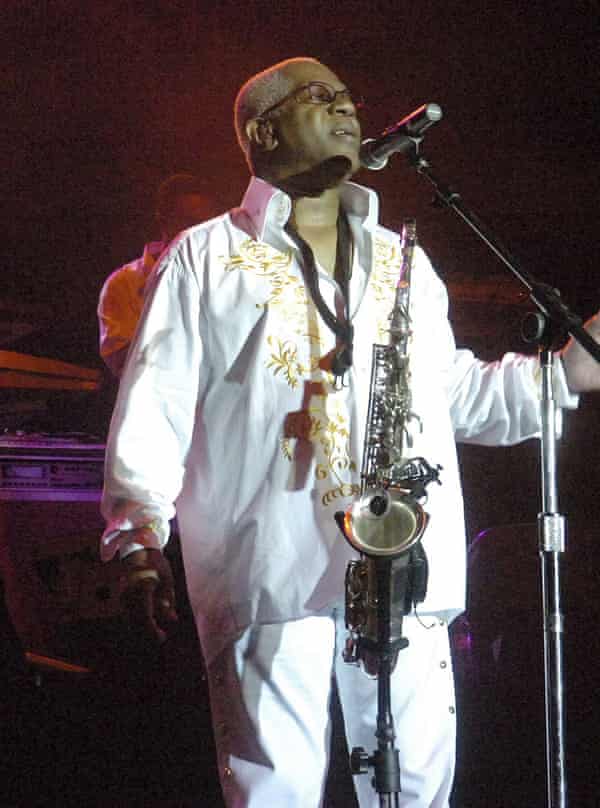 Dennis Thomas performing in 2008.