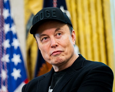 Elon Musk at the White House