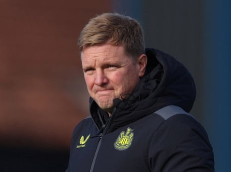 Eddie Howe takes his depleted Newcastle squad down to his former club Bournemouth this weekend.