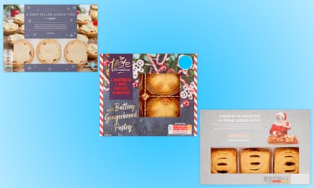 Christmas cakes and pastries