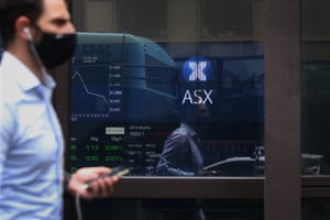 The Australian securities exchange in Sydney.