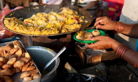 Street food in Nepal