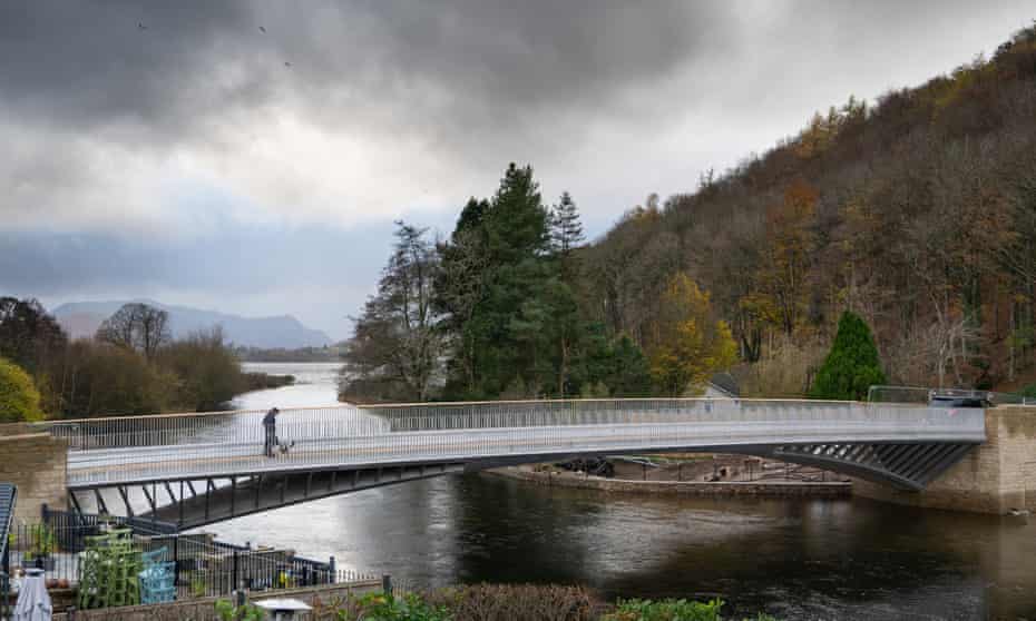 the new Pooley Bridge in Cumbria, designed by Knight Architects.