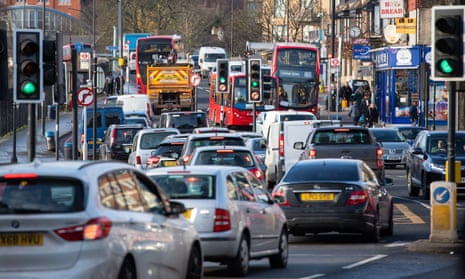 traffic congestion in London