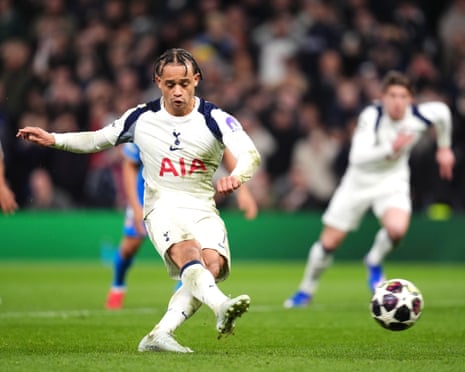Simons stars but Spurs crash out of Champions League despite win over Atlético Madrid | Champions League | The Guardian