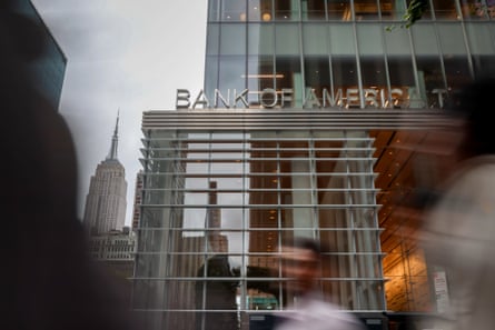 people walking by a building