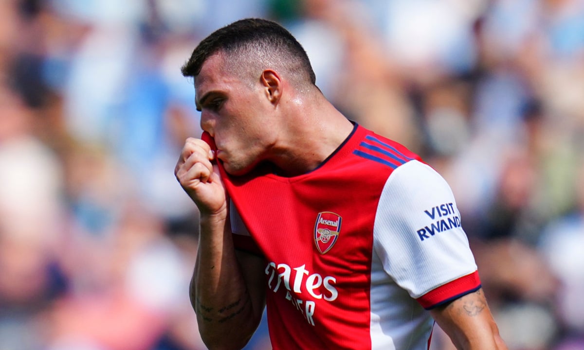 Granit Xhaka decided against vaccine before positive Covid test, says Swiss  FA | Soccer | The Guardian