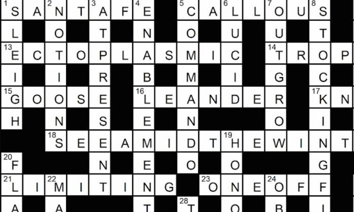 Astronomical Red Giant Crossword Astronomical Red Giant Crossword