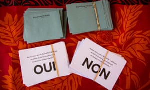 New Caledonians voted in a second referendum on independence Sunday. Voters were asked to choose ‘oui’ or ‘non’ to the question: “Do you want New Caledonia to accede to full sovereignty and become independent?” As it had in 2018, the “no” vote against independence prevailed, this time 53.3% to 46.7%, according to unofficial results declared by the French president Emmanuel Macron. But a third independence referendum is written into the Noumea Accord, and Macron said another poll was “possible” in 2022, if one-third of New Caledonian Congress supported it.