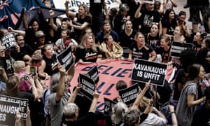 Protests against Brett Kavanaugh in the Senate Hart office building, Washington DC, 4 October 2018. 6000.jpg?width=300&quality=85&auto=forma