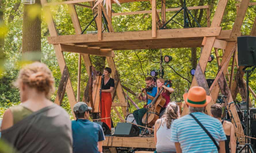 secret acoustic sets at the Timber festival.