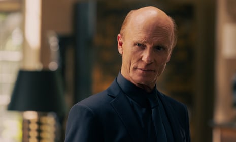 Past caring … Ed Harris as the Man in Black in Westworld.