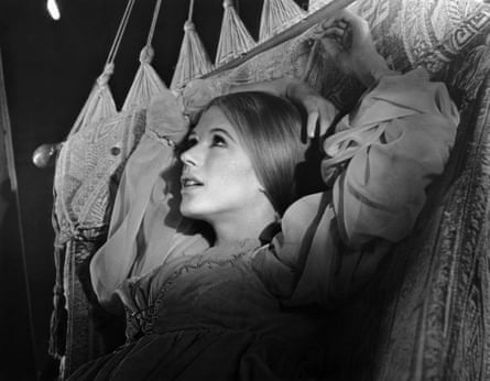 Marianne Faithfull in Hamlet in 1969.