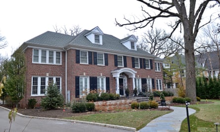 A path leads to a large house