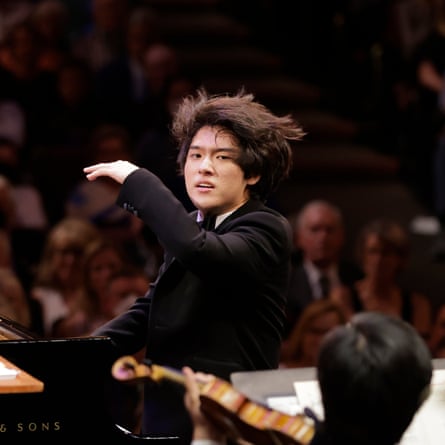Yunchan Lim from South Korea performs in the June 2022 finals on the Van Cliburn competition.