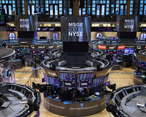 The New York stock exchange