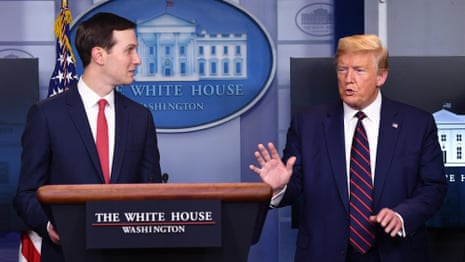 Trump blames states for lack of supplies, Kushner takes centre stage at coronavirus briefing – video