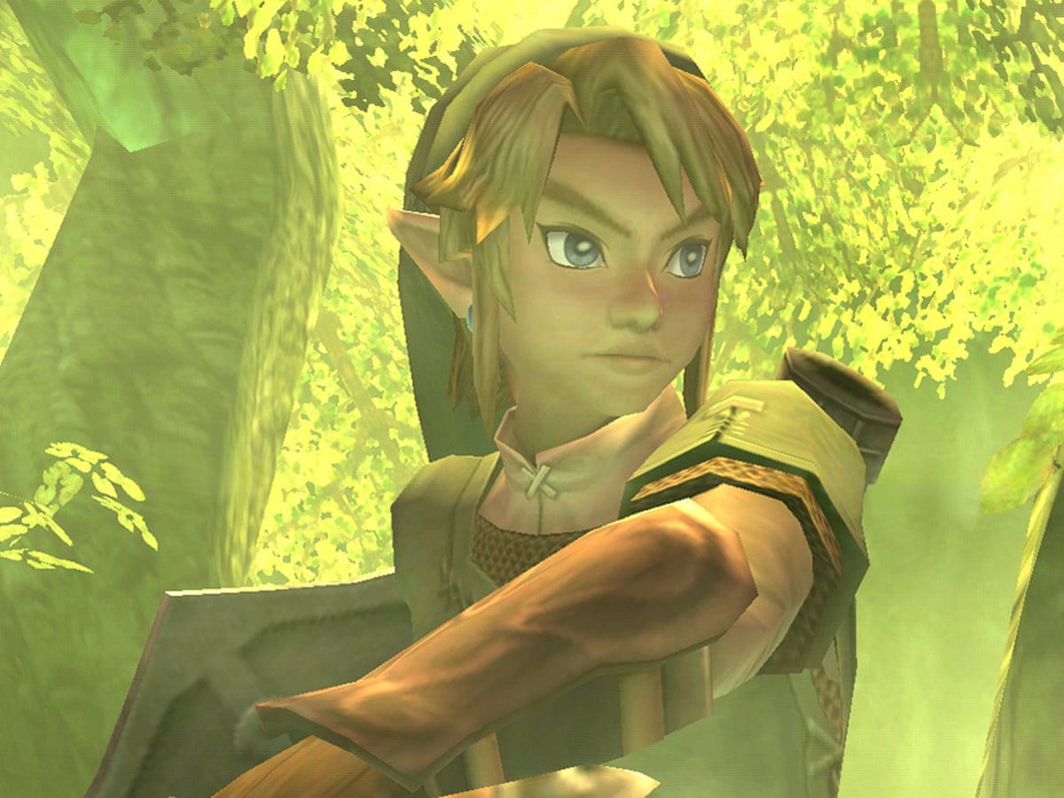 Link Portrait - Legend of Zelda: Ocarina of Time Official Nintendo