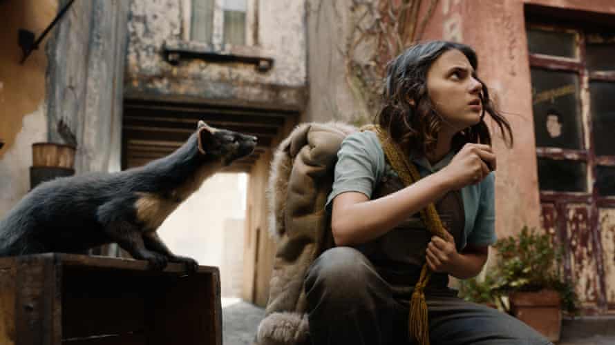 Dafne Keen returns as Lyra in His Dark Materials.