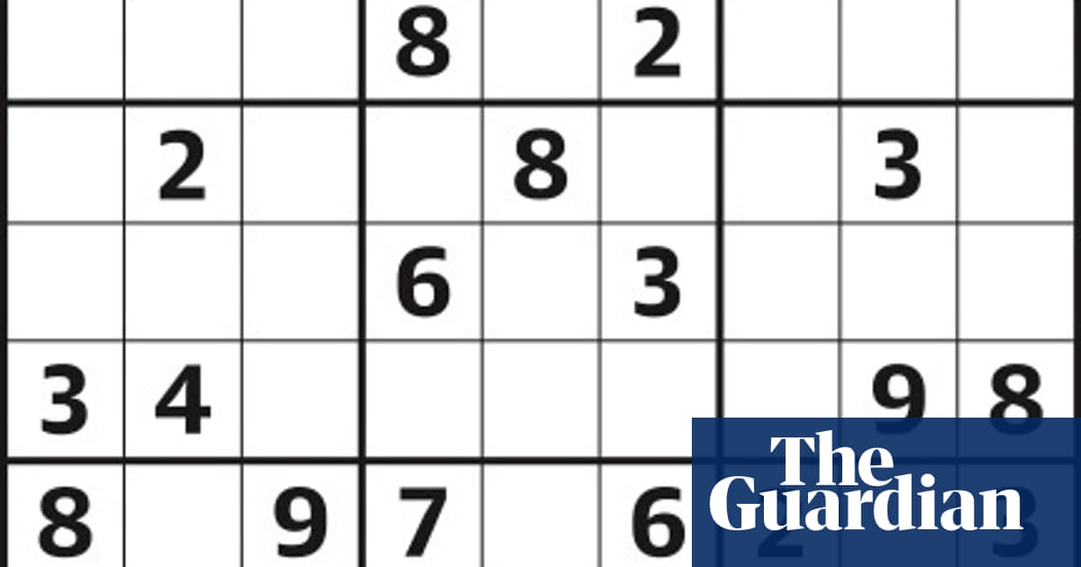 sudoku 4619 expert life and style the guardian
