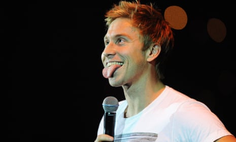 Russell Howard: used a string of sweary language about Tory MP Philip Davies.
