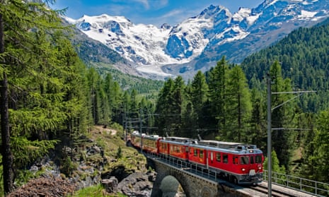The Bernina Express, Switzerland.